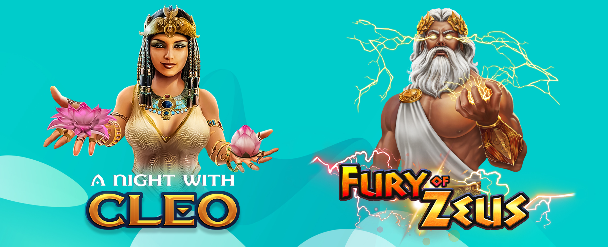 Warm up with A Night With Cleo and Fury of Zeus – these two games will have you jumping for gold in no time.