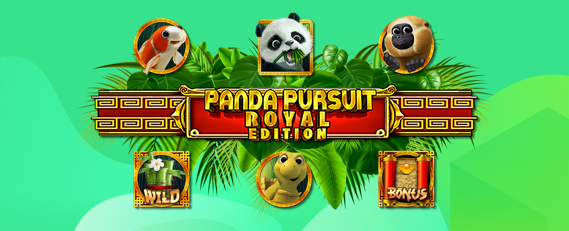 Free spins. Wild multipliers. Re-triggers. Need we say more about Panda Pursuit’s royal features?