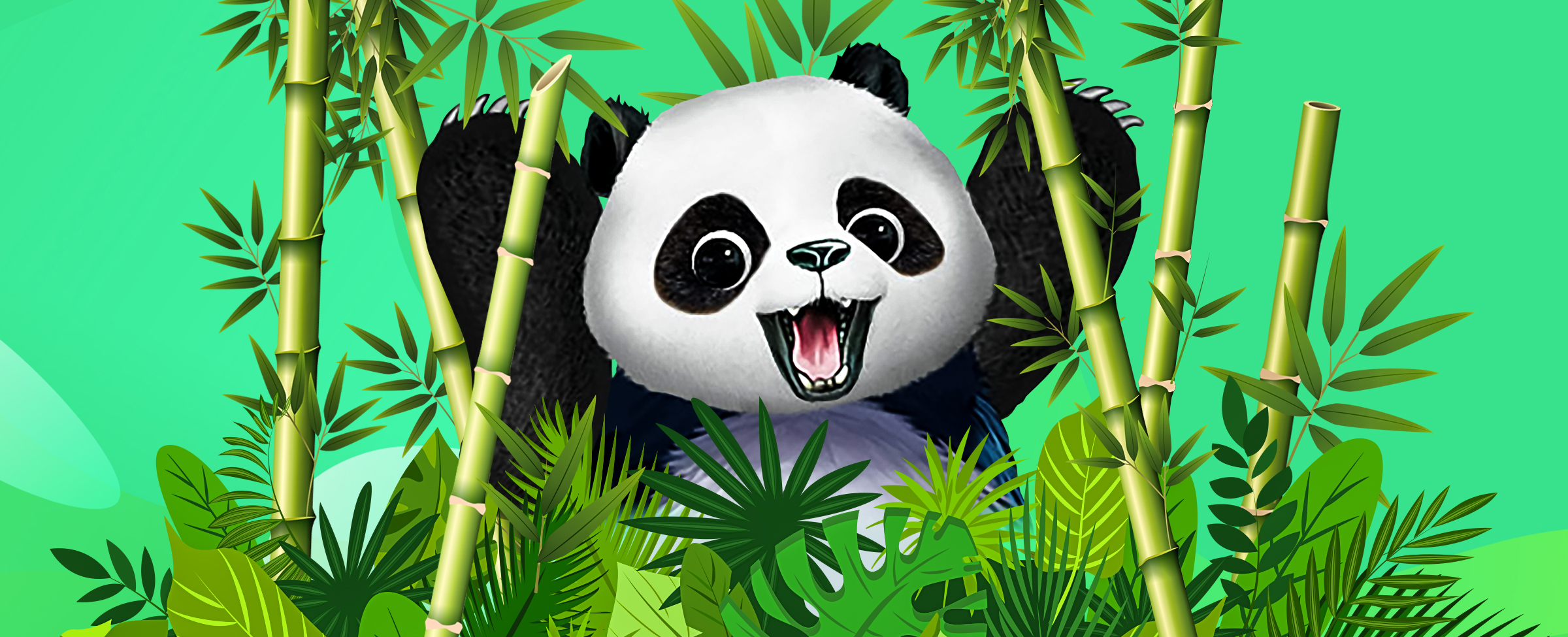 Join the adorable panda and his friends in the jungle and pursue wild multipliers and panda pay days in SlotsLV’s Panda Pursuit: Royal Edition.