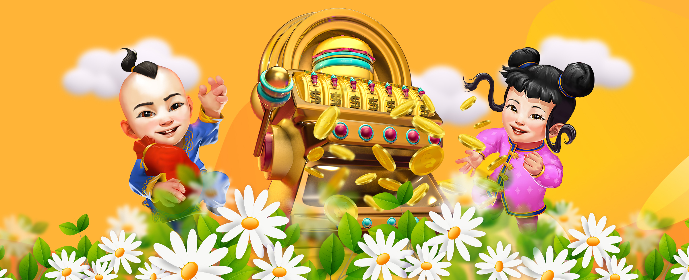 Spring is in full bloom, and to celebrate, SlotsLV has carefully put together a basket of fresh slots to liven up your day. Spring into these new slots today!