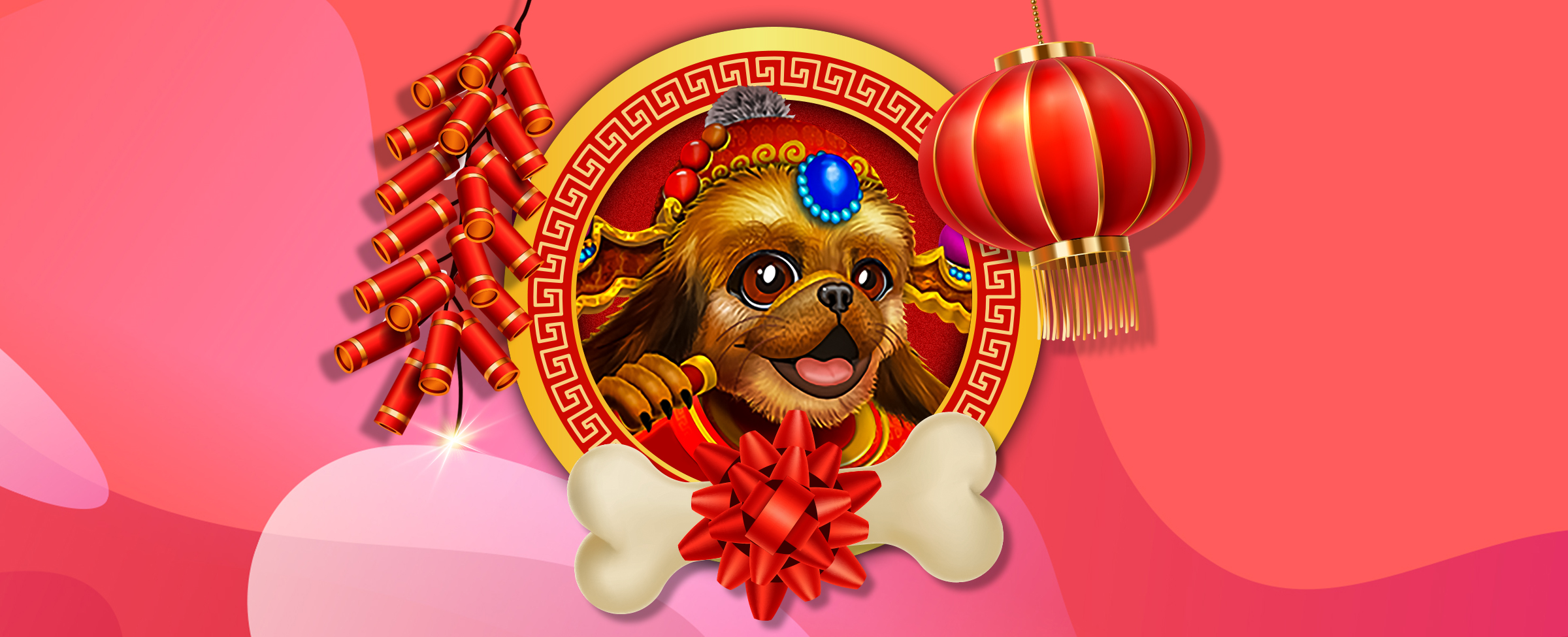 If you’re a pooch lover, you’re going to bond with the Year of the Dog slot. Why? Because National Dog Day is coming, and that’s good enough for us! 