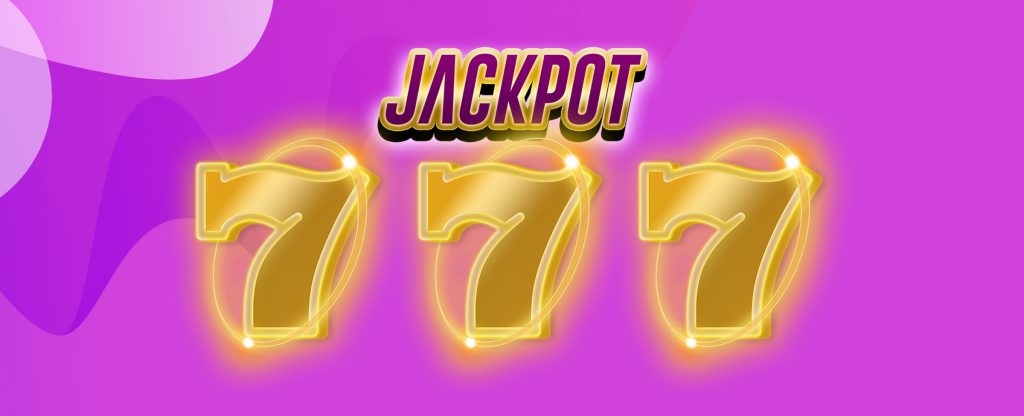 777 Deluxe Slot Game Logo - Classic Casino Style with the word Jackpot written on top.